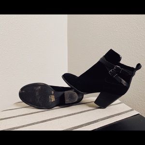 Alex Marie, Black suede ankle booties